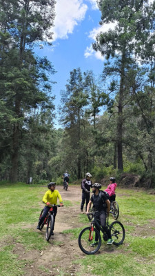 Rodada MTB y Campamento de Luciérnagas en Nanacamilpa