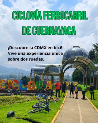 Rodada Urbana Ciclovía del Ferrocarril de Cuernavaca